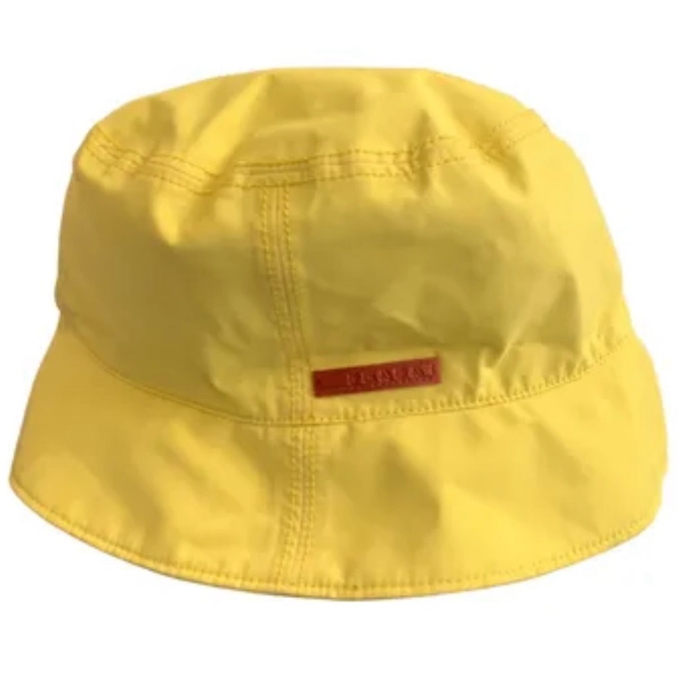 Yellow / Red Prada Bucket Hat